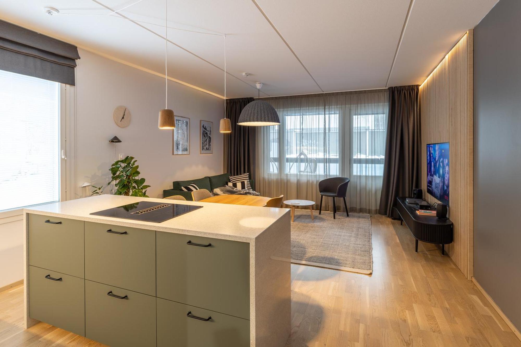 Luxury Forest Apartment Рованиеми Экстерьер фото
